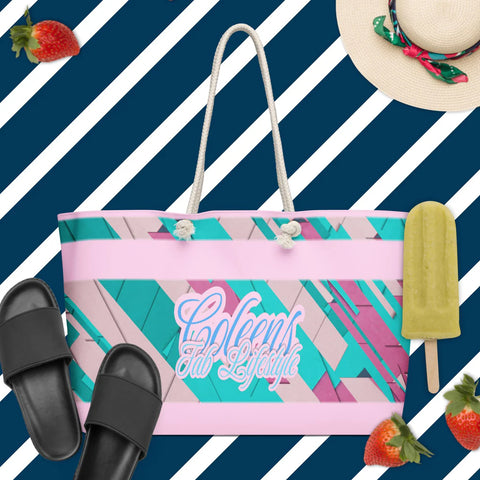 🔥 Intrigue Oversized Weekender Bag – Stylish, Spacious & Travel-Ready Tote