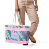 🔥 Intrigue Oversized Weekender Bag – Stylish, Spacious & Travel-Ready Tote