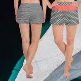Coral Sensation Women's Athletic Short Shorts