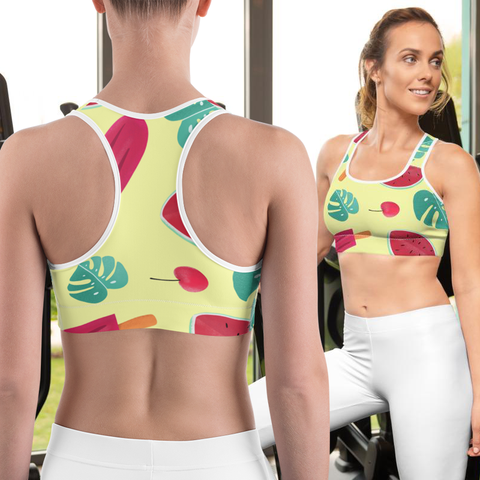 Fruity Delight Sports Bra