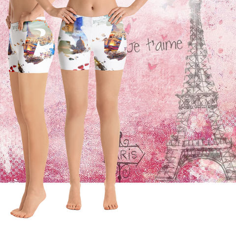 Paris Enchantment Shorts