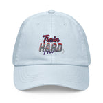 Train Hard Fitness Workout Pastel Baseball Hat